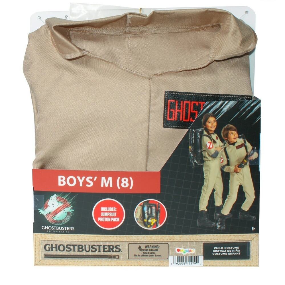 Halloween Costume Boys Ghostbusters Frozen Empire Size Medium 7-8 Brand New